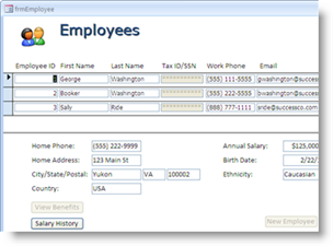 Click to view FormSafe for Access 1.3 screenshot